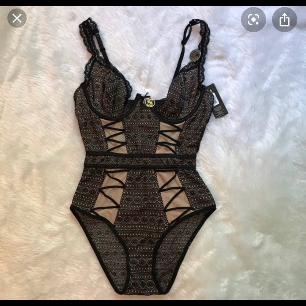 Bebe teddy body suit
